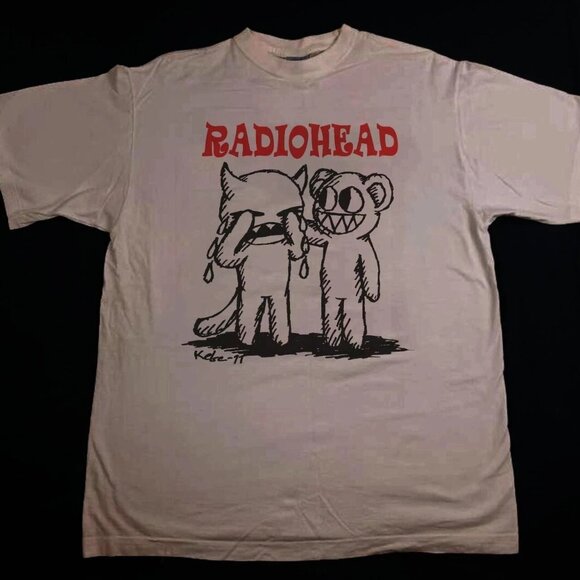 Tops - Radiohead Band Shirt Radiohead Classic Style Unisex Tshirt